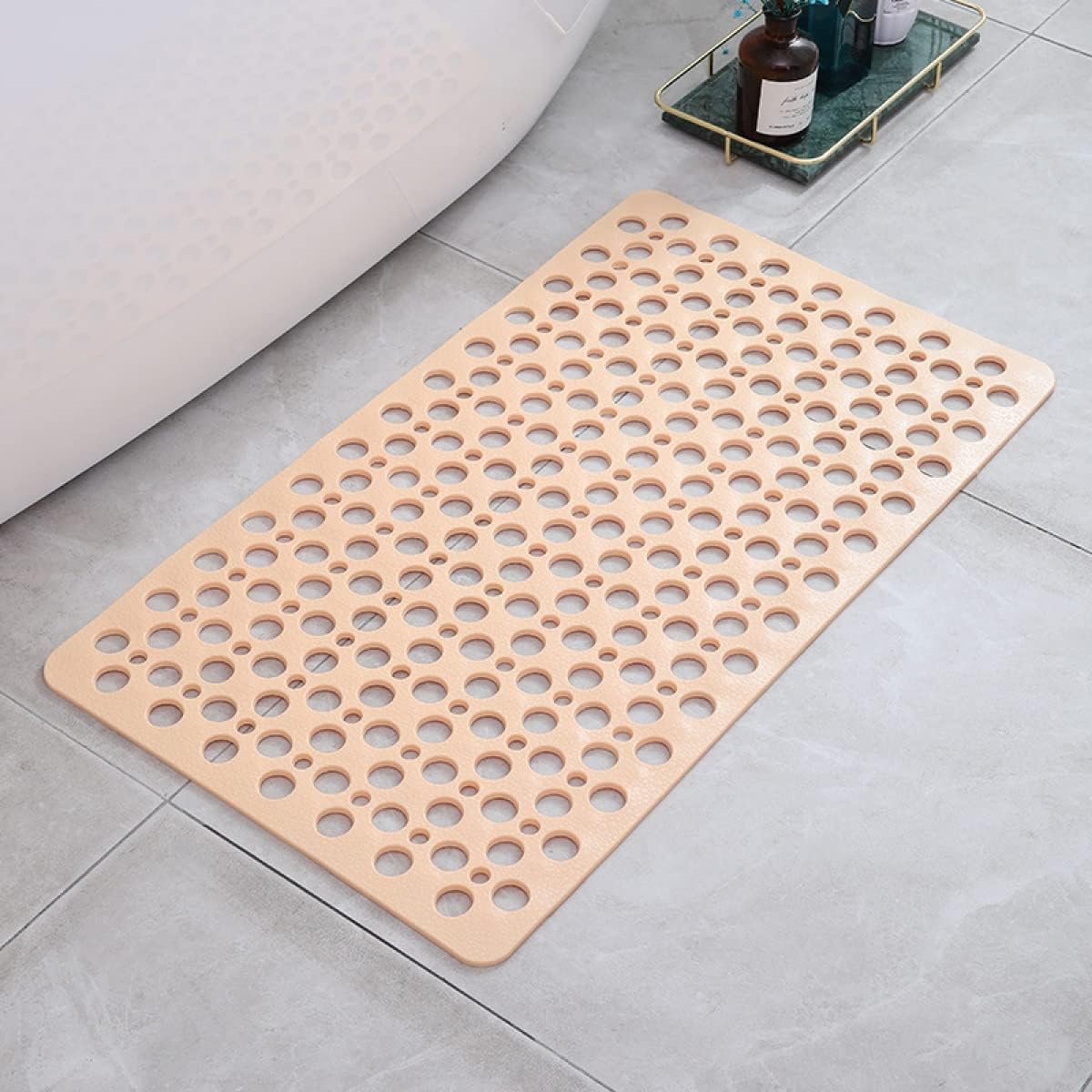 Antypoślizgowa Mata Prysznicowa 60x40 cm z Antybakteryjnym PVC – Bezpieczna i Trwała, Przezroczysta 10