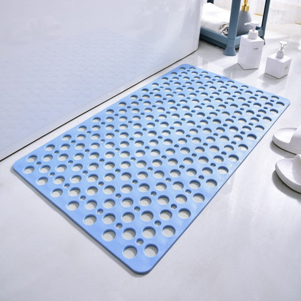 Antypoślizgowa Mata Prysznicowa 60x40 cm z Antybakteryjnym PVC – Bezpieczna i Trwała, Przezroczysta 6
