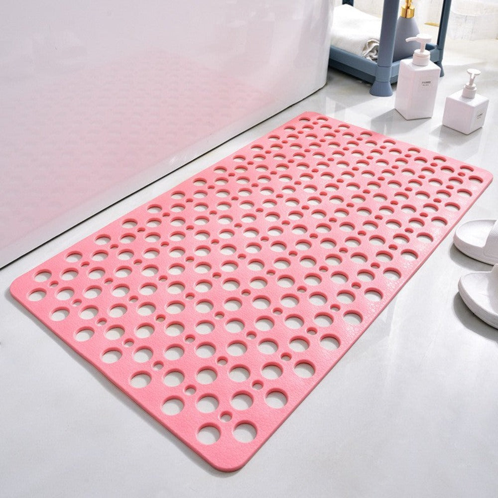 Antypoślizgowa Mata Prysznicowa 60x40 cm z Antybakteryjnym PVC – Bezpieczna i Trwała, Przezroczysta 8
