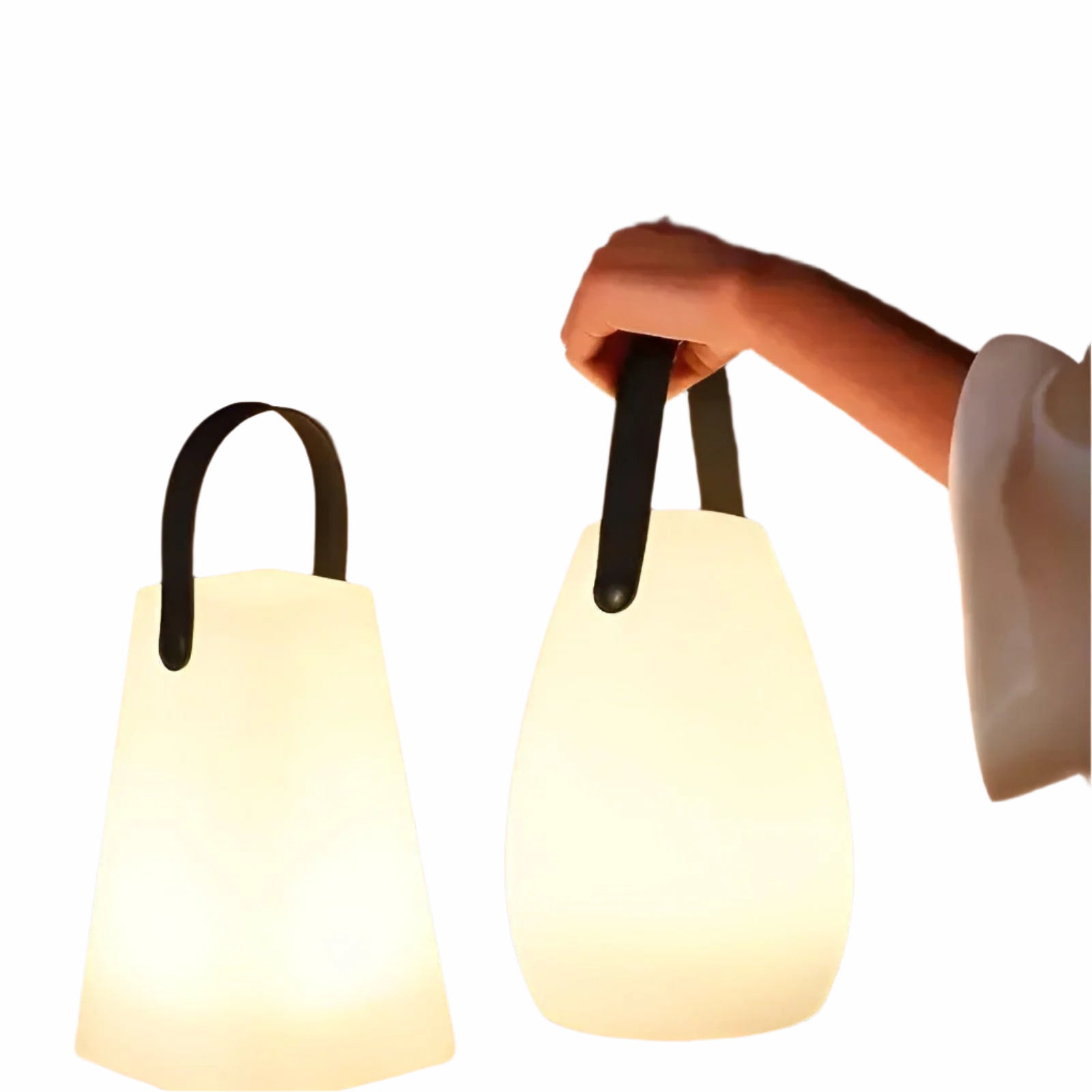 Bezprzewodowa lampa LED – Wodoodporna, przenośna lampa ogrodowa z pilotem | Idealna do wnętrz i na taras