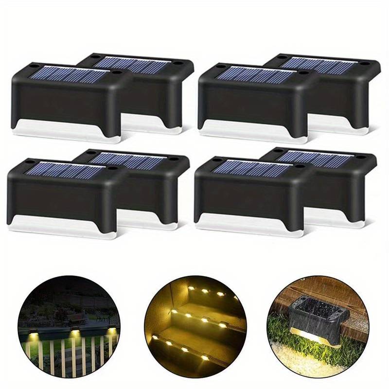 Bezprzewodowe Lampy Ścienne LED Solarne do Oświetlenia Ogrodowego i Zewnętrznego – Odporne na Warunki Atmosferyczne, Automatyczne Włączanie 3