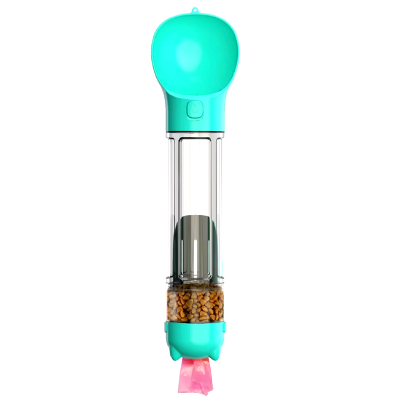 Butelka na Wodę dla Psa 500 ml z Podajnikiem Karmy – Przenośna Butelka dla Psa, Idealna na Spacery i Podróże 12