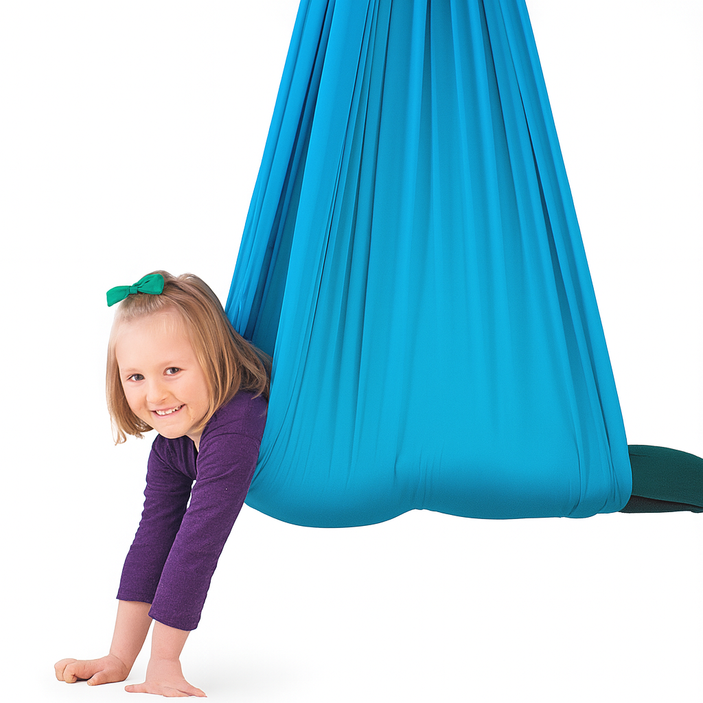 Terapeutyczna Huśtawka Sensoryczna dla Dzieci – Wsparcie Koncentracji i Relaksu, Bezpieczne Materiały, Łatwy Montaż