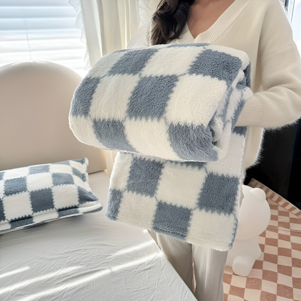 Ciepły Gruby Koc Fleece SnugFuz – Przytulny Koc w Żywych Kolorach, Idealny na Każdą Porę Roku, 100x150cm, 120x200cm, 150x200cm, 200x230cm 1