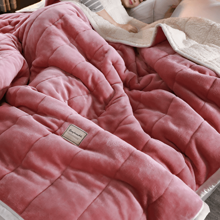 Ciepły Koc Sherpa Fleece, Supermiękki i Wszechstronny, Idealny do Relaksu, 120x200 cm, 150x200 cm, 180x200 cm 10