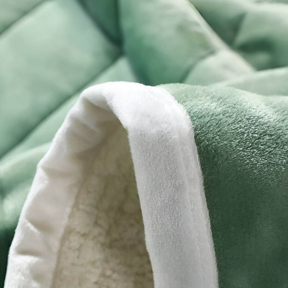 Ciepły Koc Sherpa Fleece, Supermiękki i Wszechstronny, Idealny do Relaksu, 120x200 cm, 150x200 cm, 180x200 cm 5
