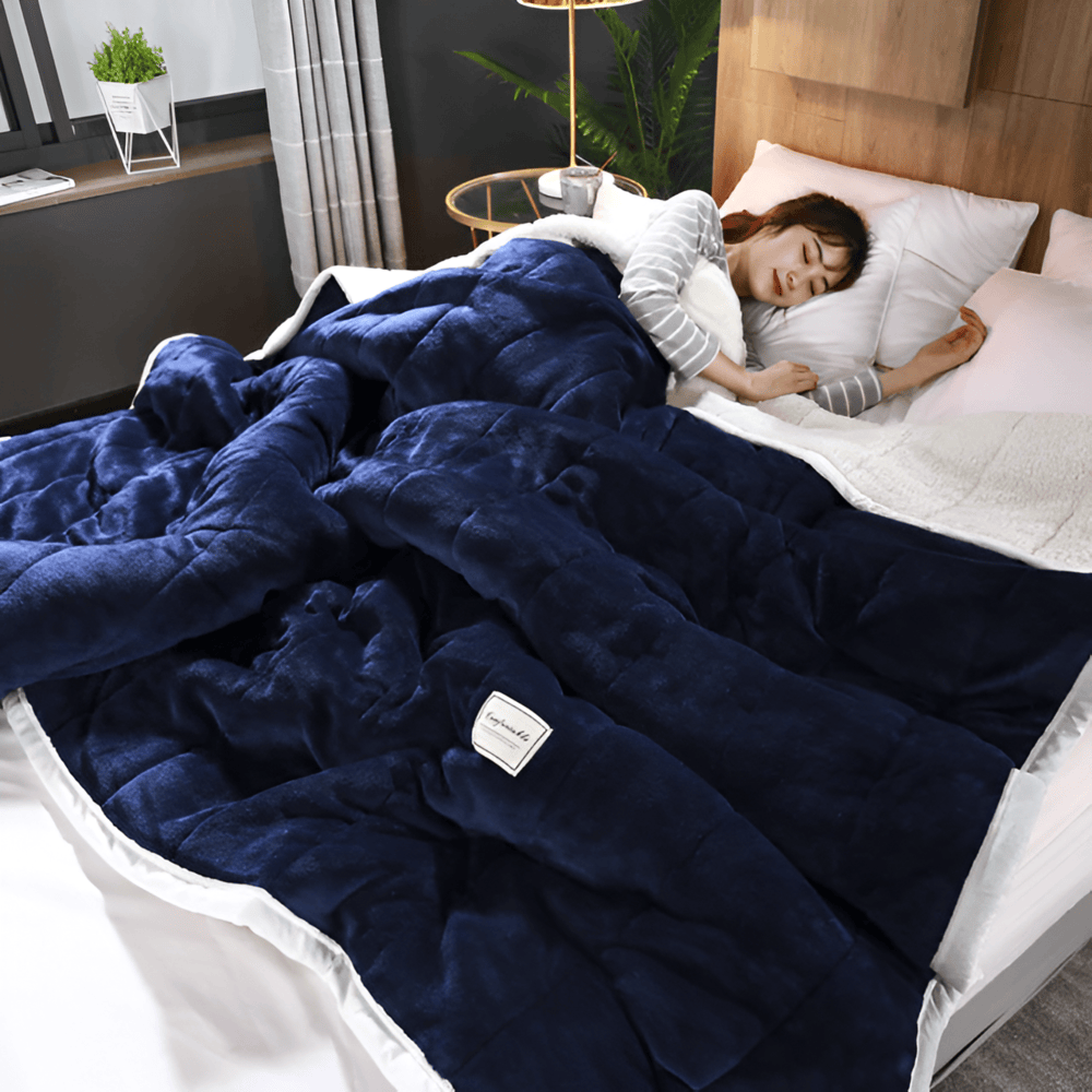 Ciepły Koc Sherpa Fleece, Supermiękki i Wszechstronny, Idealny do Relaksu, 120x200 cm, 150x200 cm, 180x200 cm 9