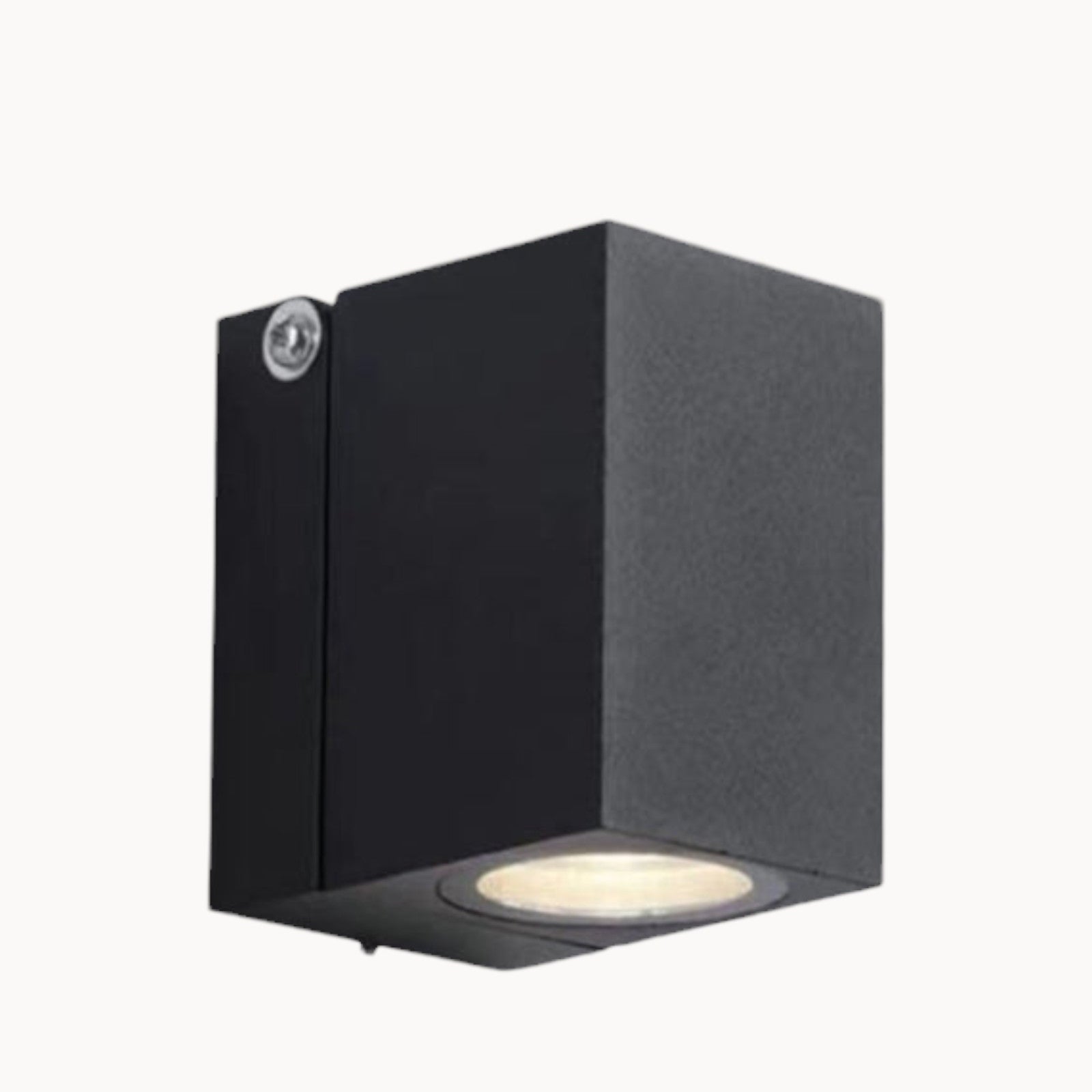 Czarny Kinkiet Ścienny LED Luna Arc – Nowoczesna Lampa Zewnętrzna, Wodoodporna, Energooszczędna 5