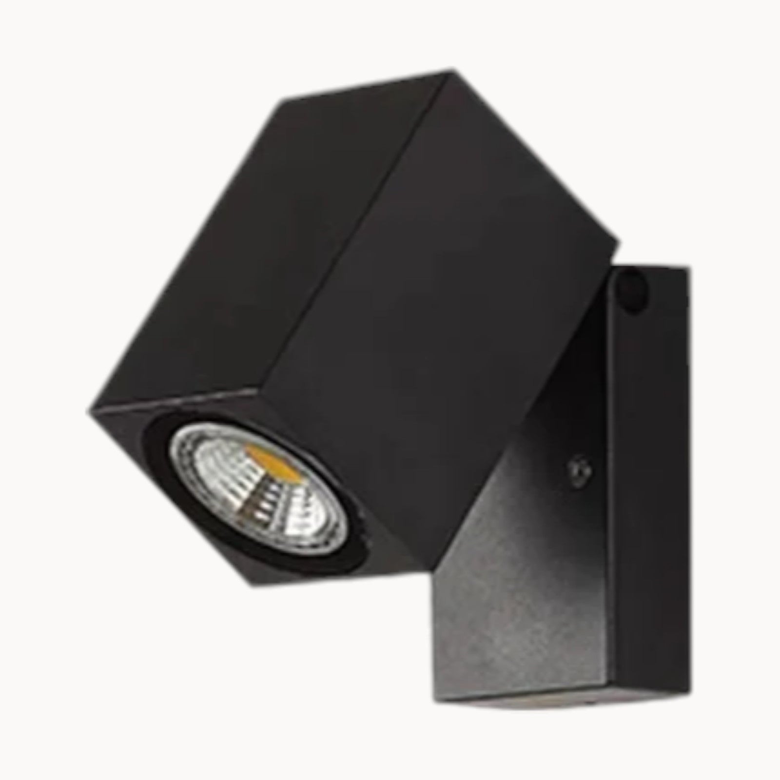 Czarny Kinkiet Ścienny LED Luna Arc – Nowoczesna Lampa Zewnętrzna, Wodoodporna, Energooszczędna 6