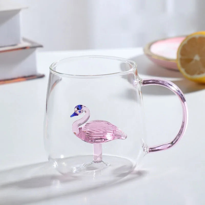 Elegancki Kubek Szklany z Uchwytem, 350ml – Szkło Borokrzemowe, Idealny do Kawy i Herbaty 10