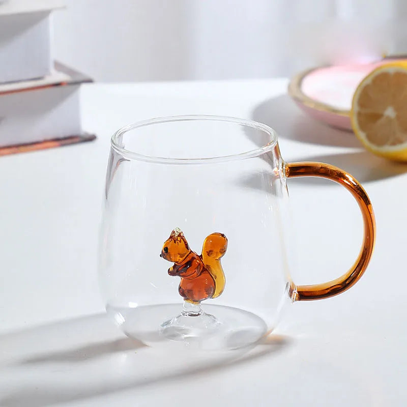 Elegancki Kubek Szklany z Uchwytem, 350ml – Szkło Borokrzemowe, Idealny do Kawy i Herbaty 12