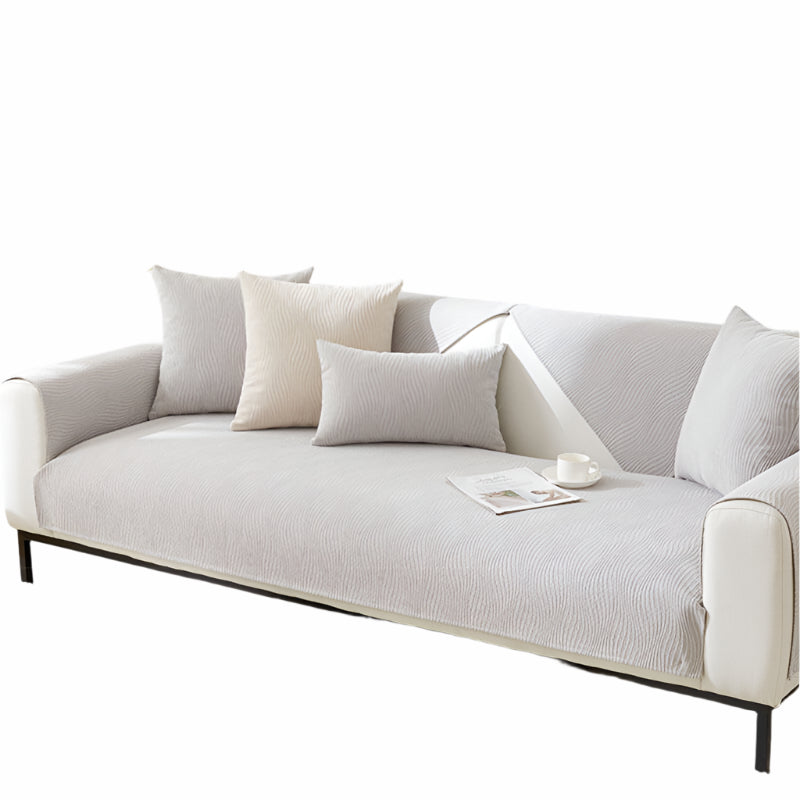 Elegancki Pokrowiec na Sofę Chenille – Ochrona przed Zarysowaniami i Zabrudzeniami, Łatwy w Pielęgnacji, Ruchomy Design 0
