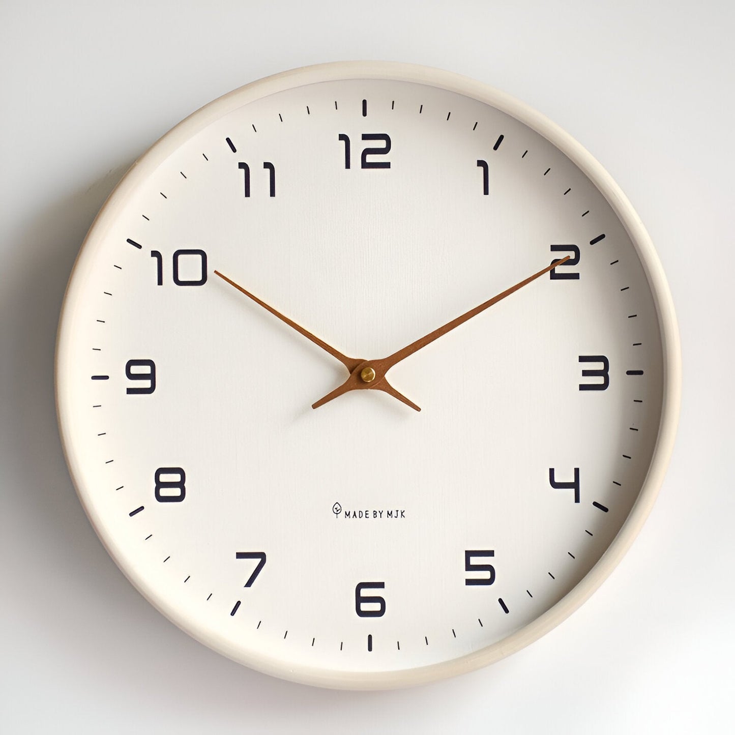 Elegancki Zegar Ścienny 30 cm z Drewna – Minimalistyczny Zegar na Ścianę do Salonu, Kuchni i Biura 7