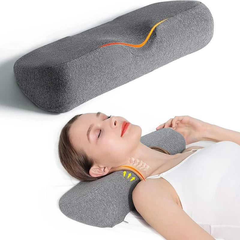 Ergonomiczna Poduszka z Pianki Memory Foam – Konturowe Wsparcie dla Snu, Hipoalergiczna, Idealna dla Śpiących na Boku 0