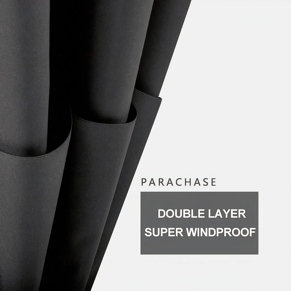 Parasol automatyczny wiatroodporny 130 cm widok ogólny