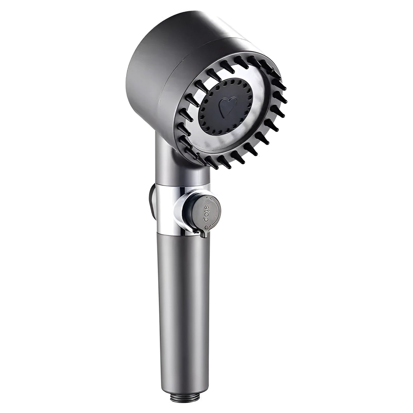 Håndholdt Prysznic Wysokociśnieniowy z Regulacją Przepływu – Ergonomiczny Design, 24 cm Akryl 7