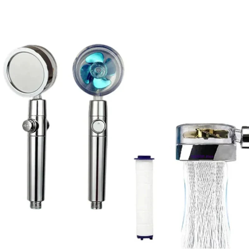 Højtryksbruser z Filtracją LuxeFlow – Elegancki Design, Mocne Ciśnienie Wody, Trwałe Materiały, 25,5 cm x 7,8 cm 2