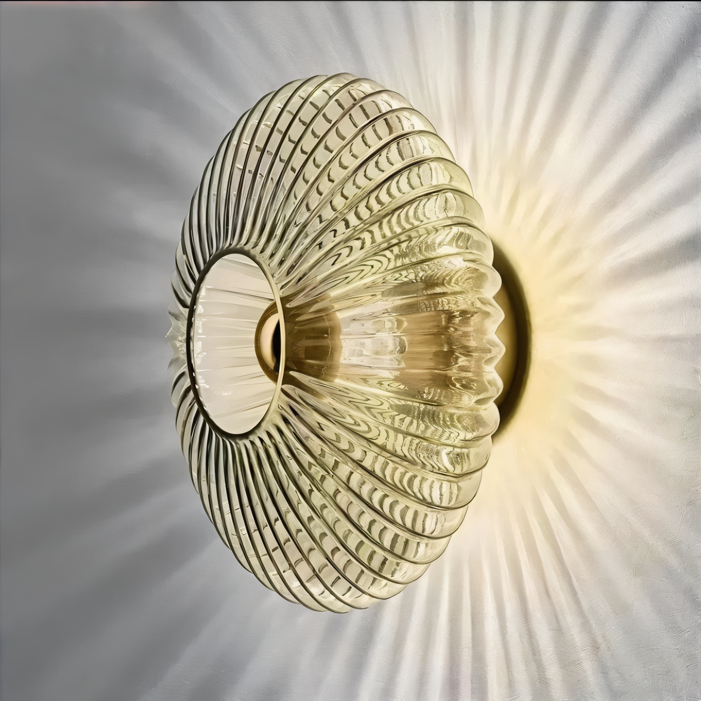 Kinkiet Ścienny LED Enchantaray w Stylu Nordic Bauhaus, Elegancki Falisty Design do Sypialni i Salonu 1