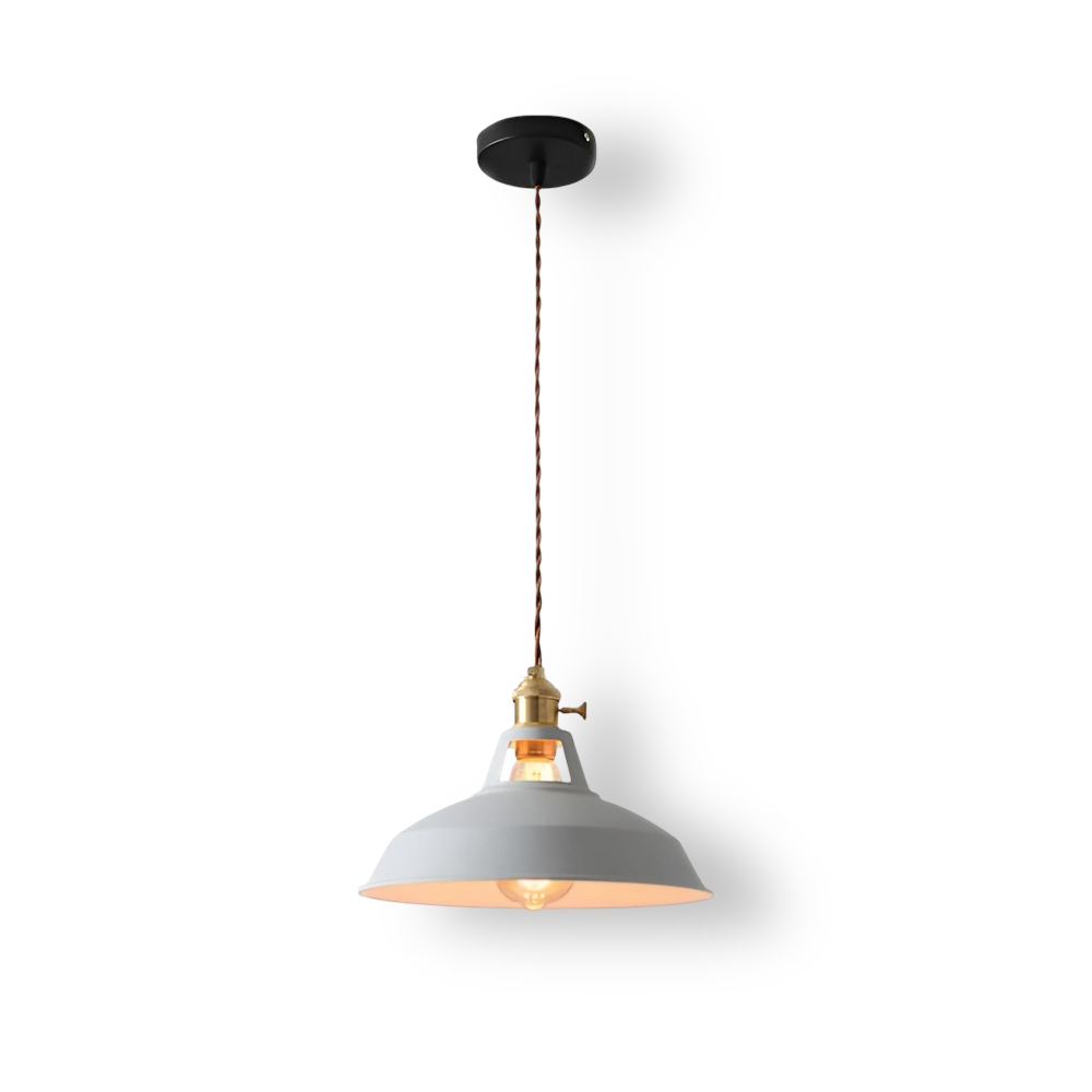 Kolorowa Lampa Wisząca w Stylu Industrialnym z Regulowanym Kablem – Oświetlenie do Salonu i Nad Stół 13