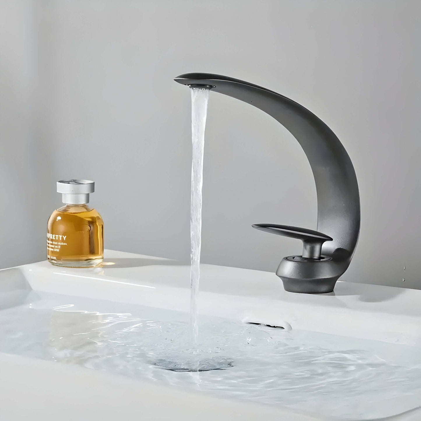 Kran kuchenny i łazienkowy z mosiądzu – Minimalistyczny design z podwójną kontrolą temperatury, łatwy w instalacji i funkcjonalny 5