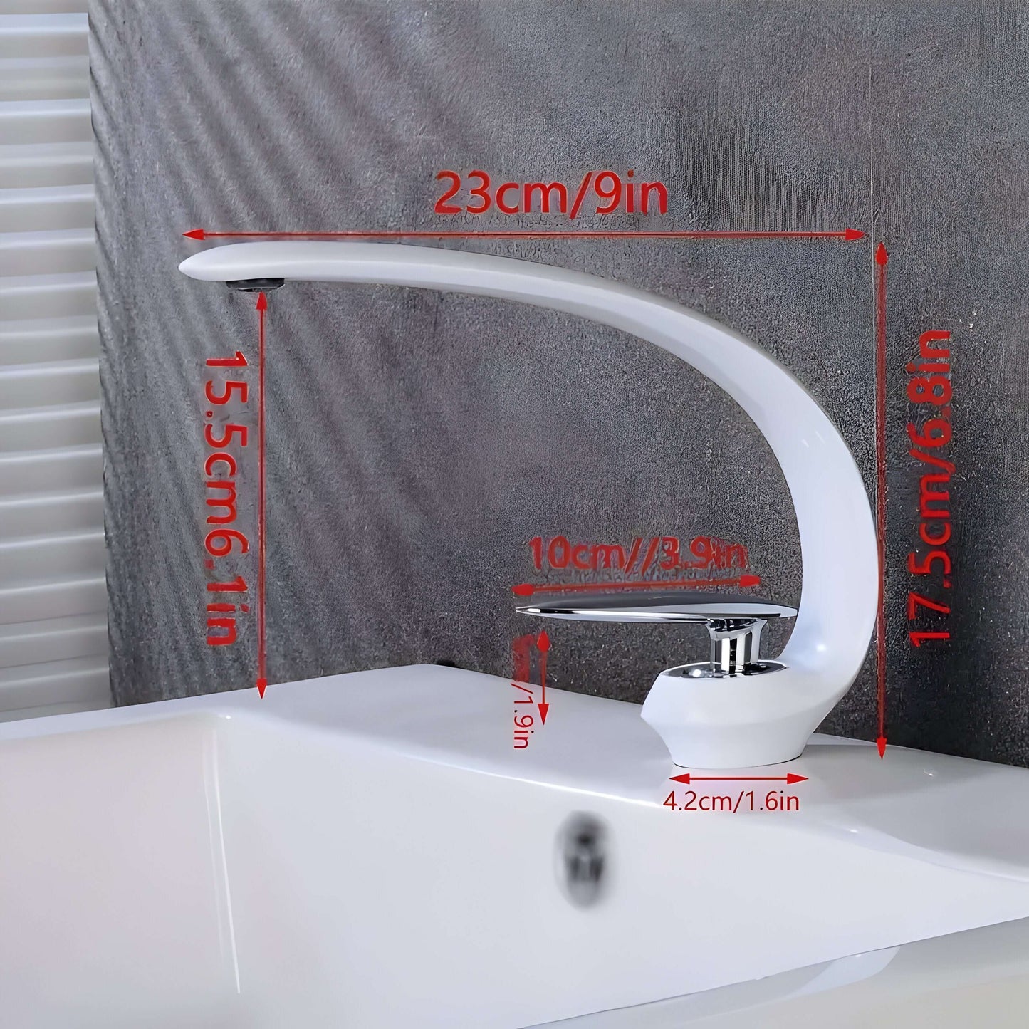 Kran kuchenny i łazienkowy z mosiądzu – Minimalistyczny design z podwójną kontrolą temperatury, łatwy w instalacji i funkcjonalny 7