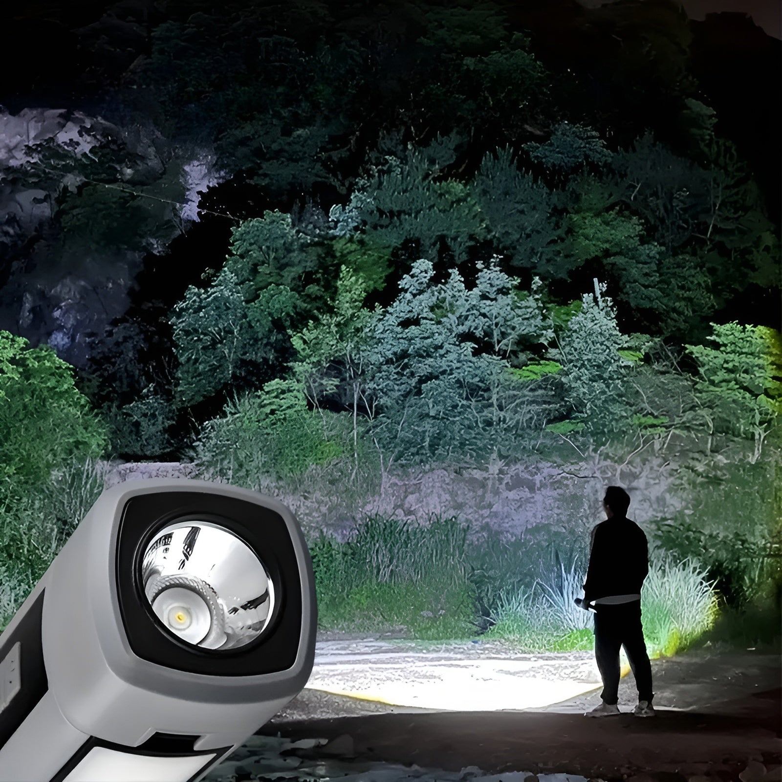 Kreatywna Lampa Kempingowa – Wodoodporna, Obracana 360° z Mocnym Światłem LED 1000 LM dla Miłośników Przyrody 3