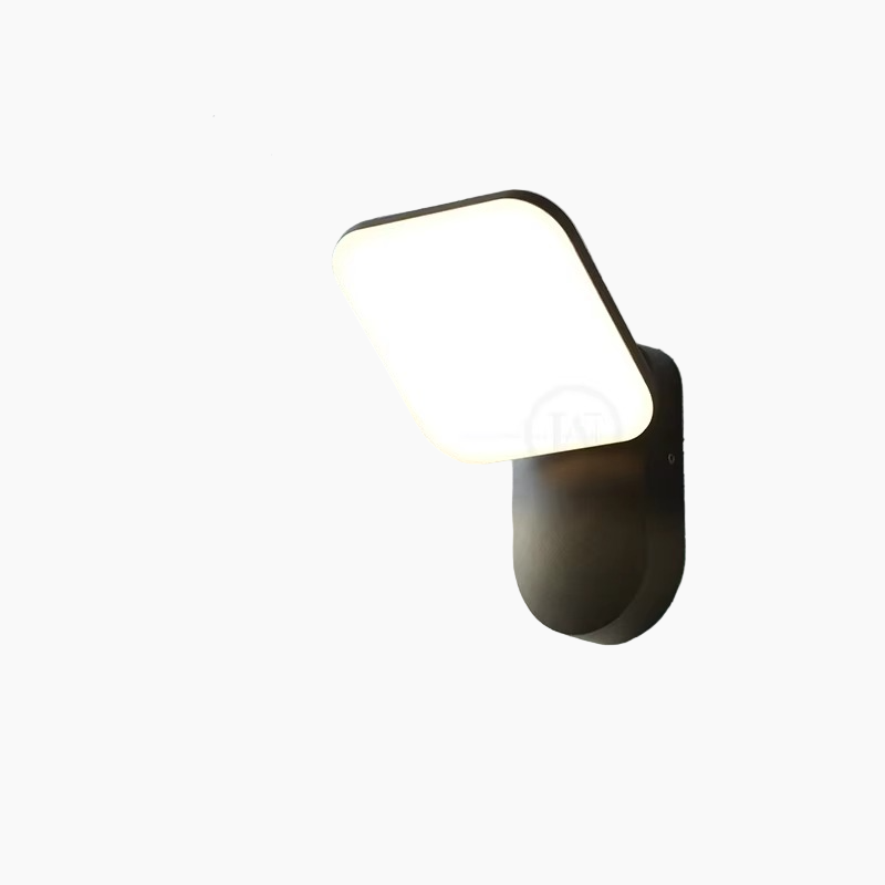 Lampa Ścienna LED z Czujnikiem Ruchu, Energooszczędna Lampa Zewnętrzna z Automatycznym Włączaniem, Nowoczesny Kinkiet Ścienny 1