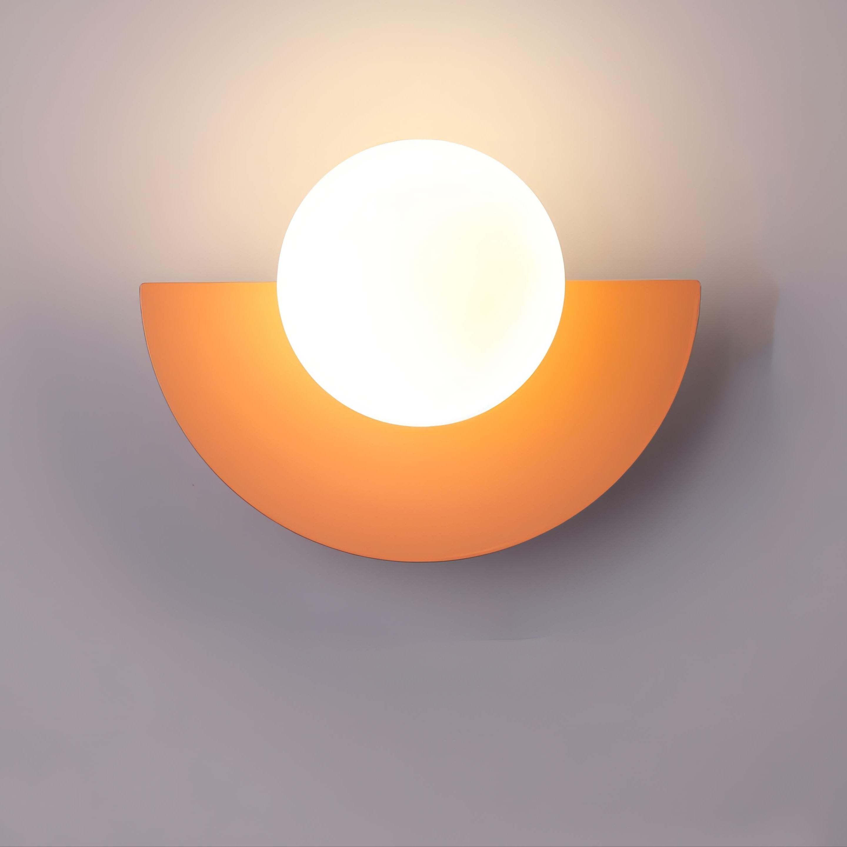 Lampa Ścienna Półokrągła Everest w Stylu Nordyckim – 6 Kolorów do Wyboru 10