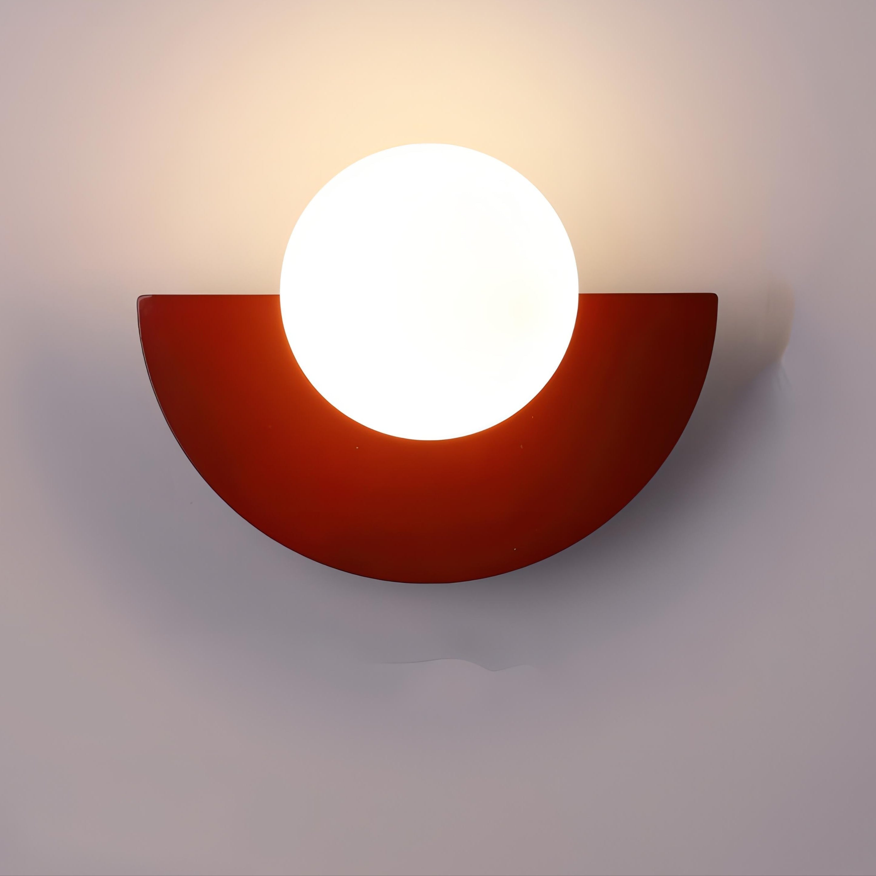 Lampa Ścienna Półokrągła Everest w Stylu Nordyckim – 6 Kolorów do Wyboru 7