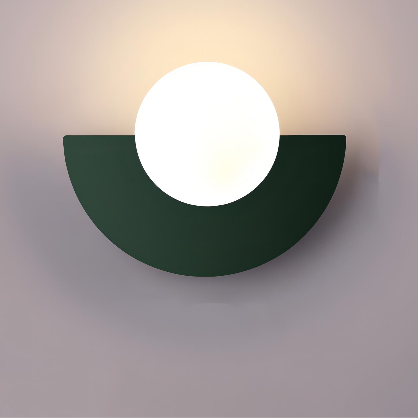 Lampa Ścienna Półokrągła Everest w Stylu Nordyckim – 6 Kolorów do Wyboru 8