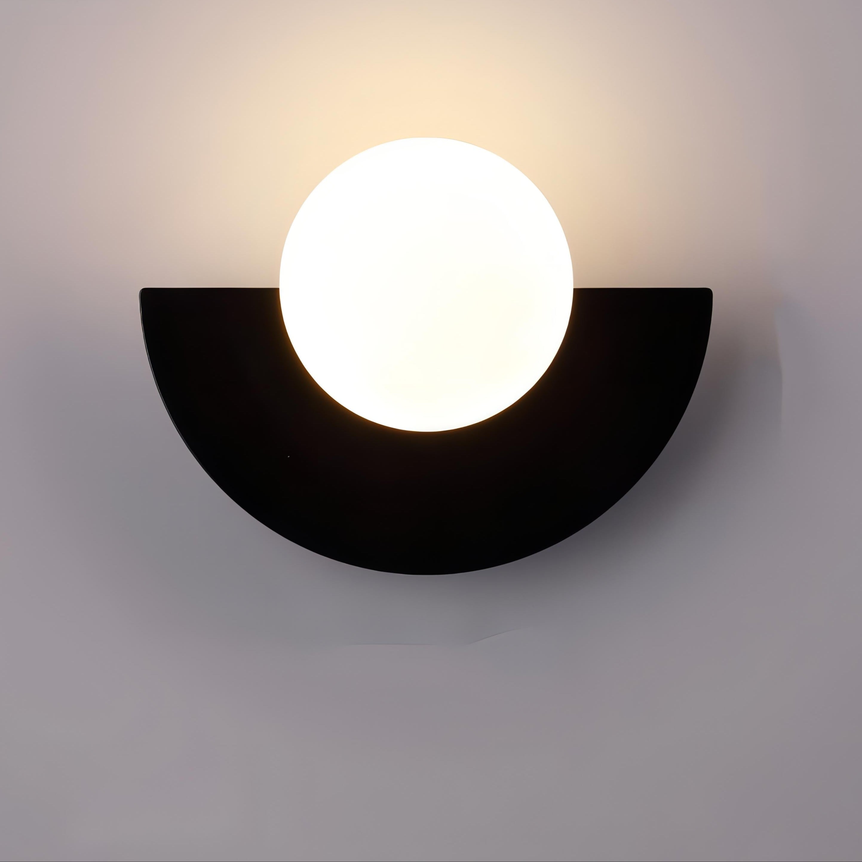 Lampa Ścienna Półokrągła Everest w Stylu Nordyckim – 6 Kolorów do Wyboru 9