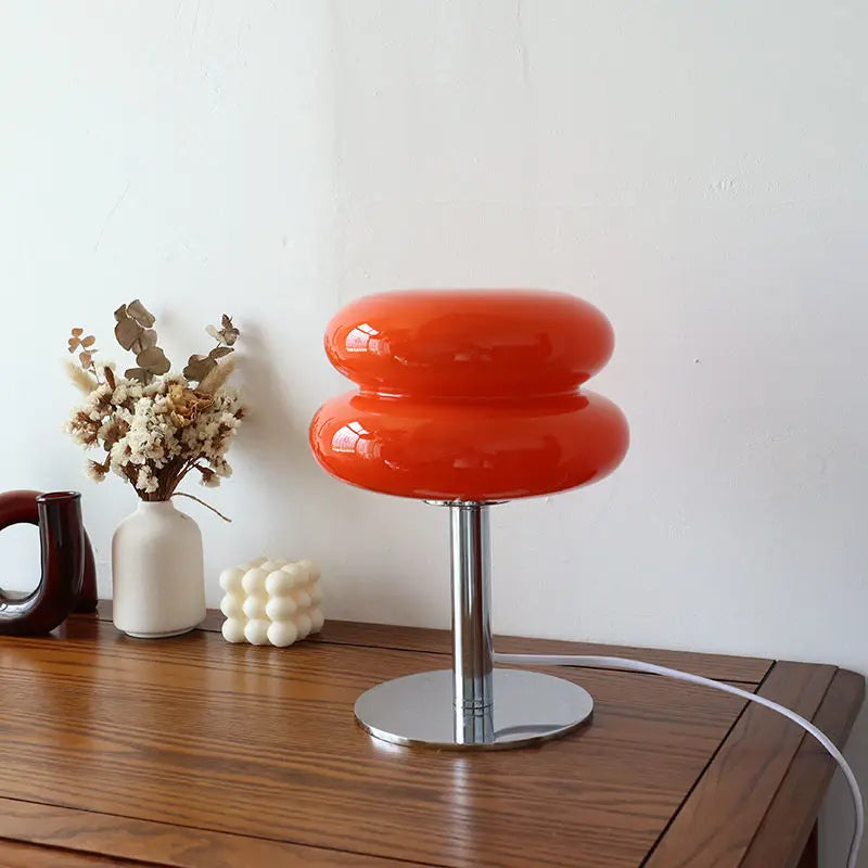 Lampa Stołowa Bezprzewodowa w Stylu Vintage Bauhaus, Dimmowalna, 29,5 cm – Lampy Stołowe do Salonów 1