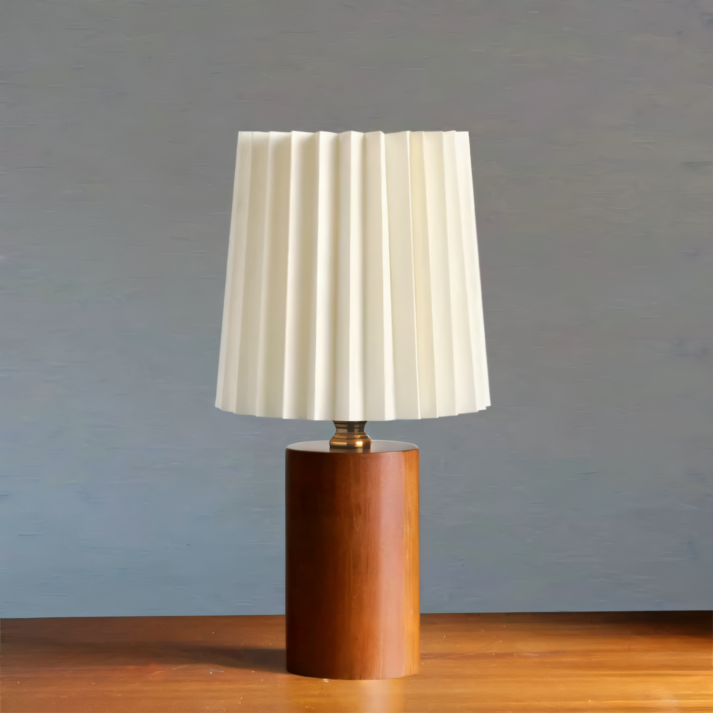 Lampa Stołowa ScandiChic z Drewna LED, Ciepłe Światło, Nowoczesny Design do Salonów i Sypialni 6
