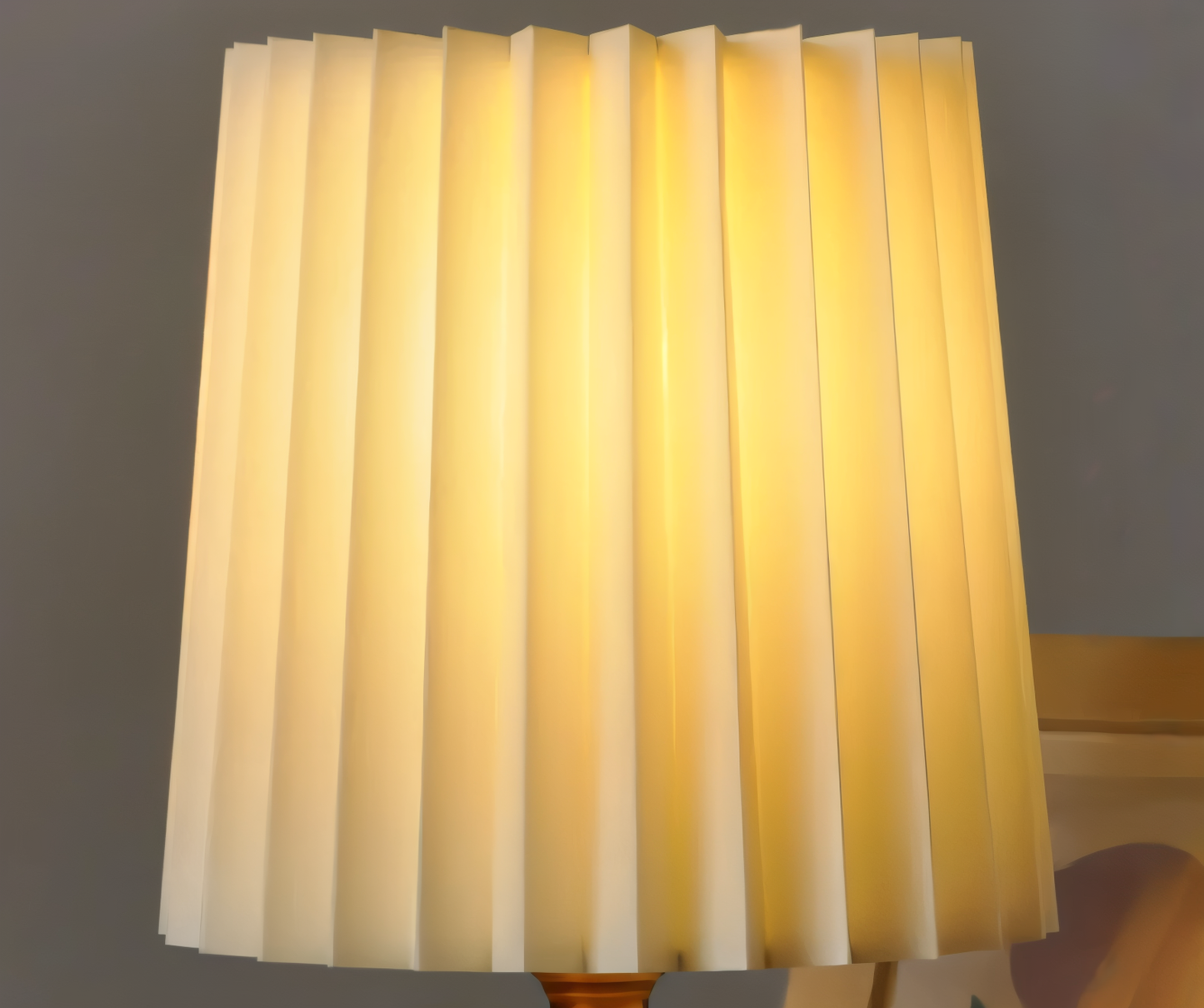 Lampa Stołowa ScandiChic z Drewna LED, Ciepłe Światło, Nowoczesny Design do Salonów i Sypialni 7