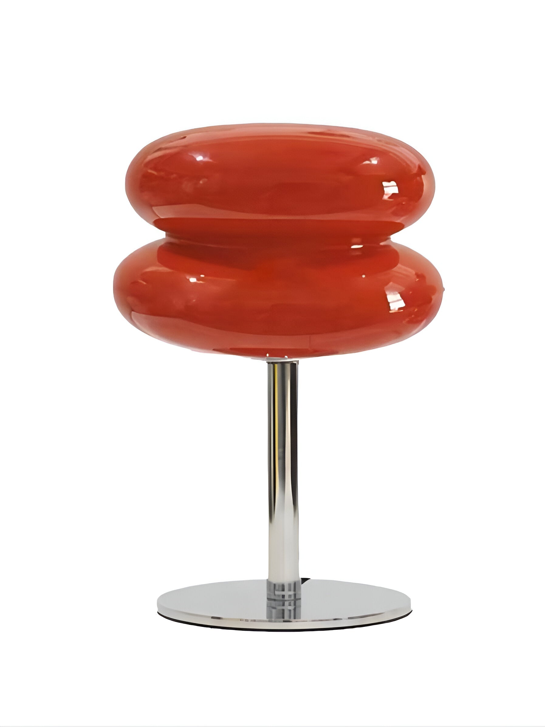 Lampa Stołowa Szklana Macaron – Elegancka Lampa do Salonu z Regulowanym Oświetleniem E27, Kolorowa 12W 11