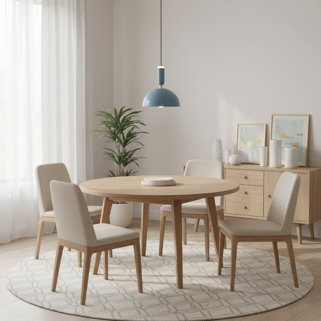 Lampa Wisząca LED Macaron z Aluminium i Akrylu – Nowoczesna Lampa nad Stół do Salonu, Stylowe Oświetlenie 1