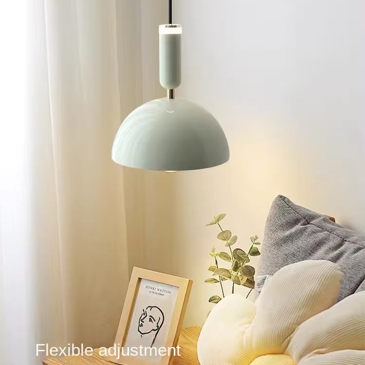 Lampa Wisząca LED Macaron z Aluminium i Akrylu – Nowoczesna Lampa nad Stół do Salonu, Stylowe Oświetlenie 5