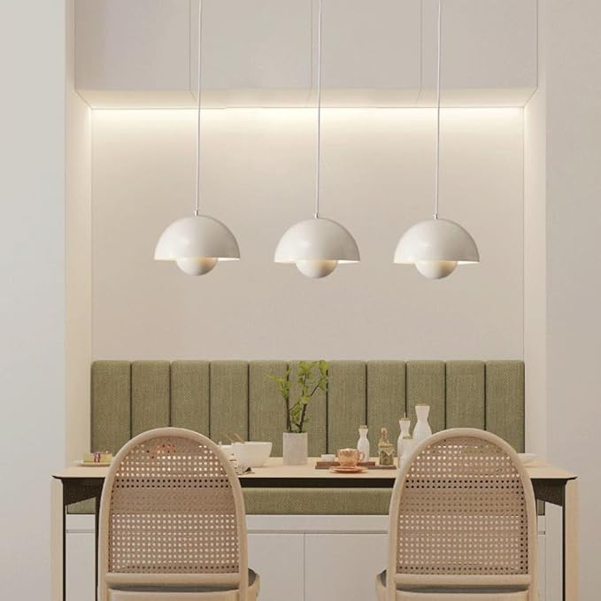 Lampa Wisząca Orbis z Regulacją Jasności – Wielokolorowa Metalowa Lampa do Salonu, Idealna nad Stół, Energooszczędna LED 1