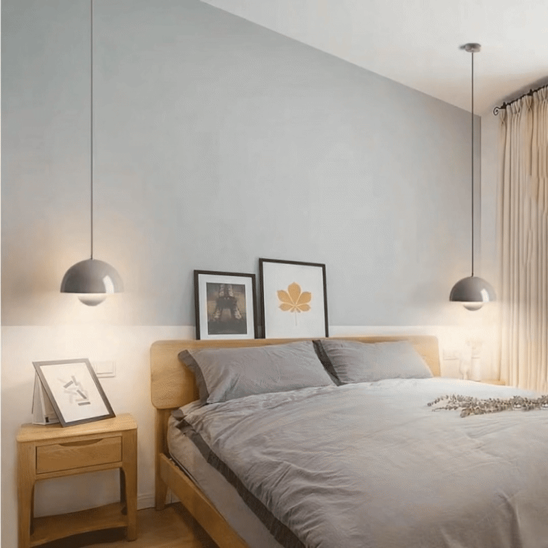 Lampa Wisząca Orbis z Regulacją Jasności – Wielokolorowa Metalowa Lampa do Salonu, Idealna nad Stół, Energooszczędna LED 2