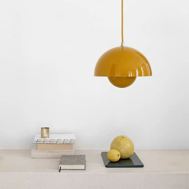 Lampa Wisząca Orbis z Regulacją Jasności – Wielokolorowa Metalowa Lampa do Salonu, Idealna nad Stół, Energooszczędna LED 5