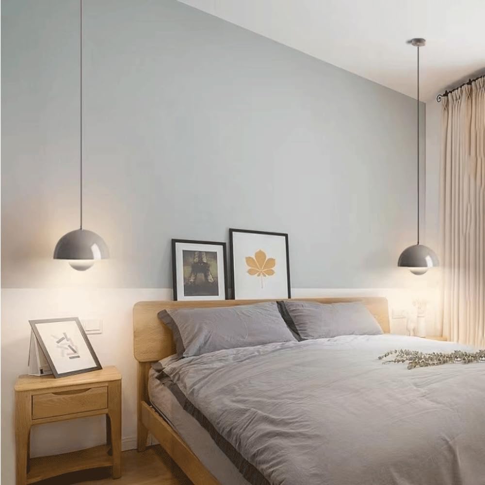 Lampa Wisząca Orbis z Regulacją Jasności – Wielokolorowa Metalowa Lampa do Salonu, Idealna nad Stół, Energooszczędna LED 6