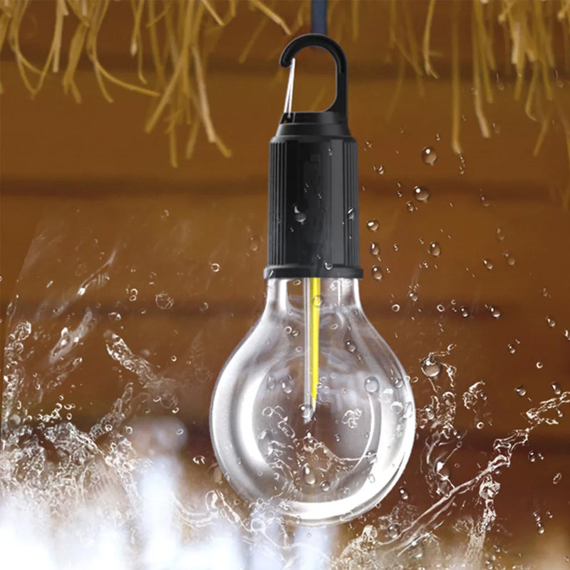 Lampa Wisząca Retro do Użytku na Zewnątrz z Ładowaniem Typ-C – Idealna na Camping i Dekorację, Wodoodporna, 3 Poziomy Jasności 5