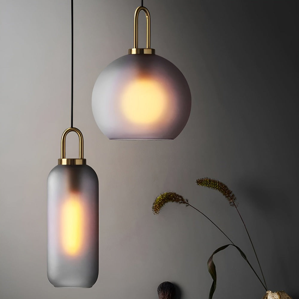 Lampa Wisząca Vintage z Szkła i Żelaza LED – Elegancka Lampa do Salonów i Żyrandoli 6