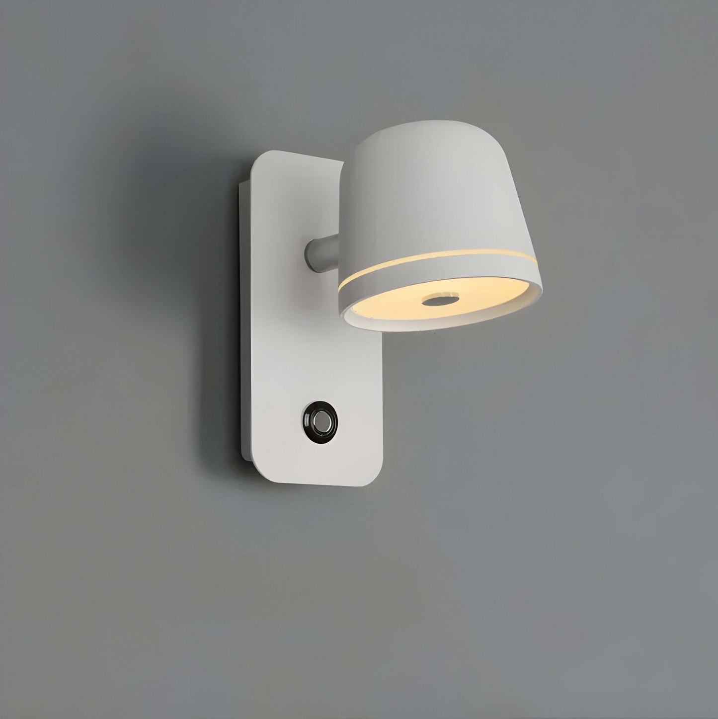 Lampa ścienna LED z regulowanym ramieniem i dotykowym włącznikiem – Nowoczesny kinkiet ścienny z portem USB do sypialni i biura 3
