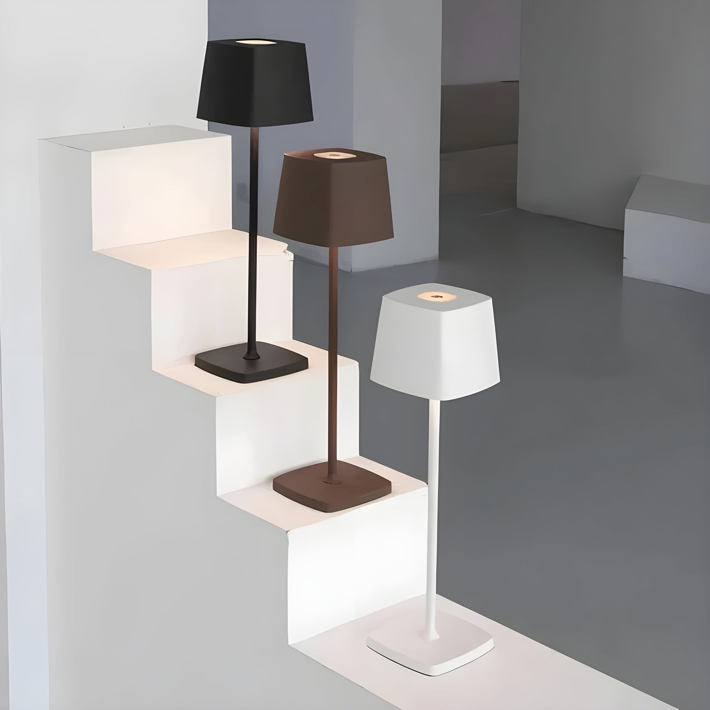 Lampa stołowa bezprzewodowa LED – Elegancka i przenośna lampka nocna idealna do salonu i ogrodu, wodoodporna konstrukcja