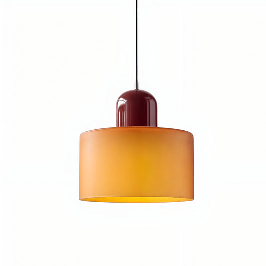 Lampa wisząca ze szkła – Elegancka lampa do salonu, idealna nad stół, minimalistyczny design, ciepłe oświetlenie 0