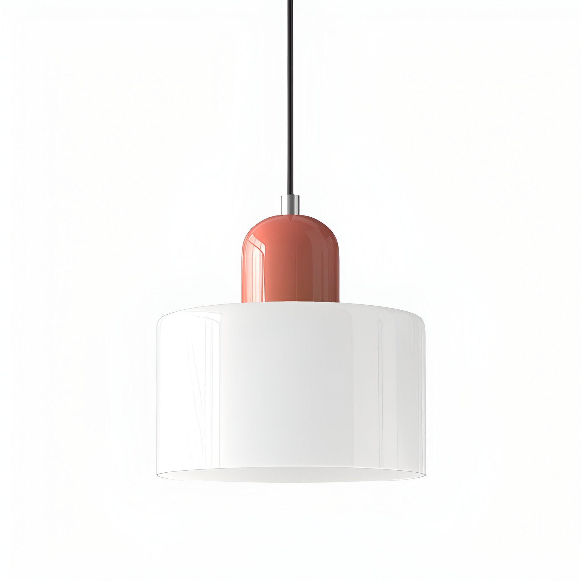 Lampa wisząca ze szkła – Elegancka lampa do salonu, idealna nad stół, minimalistyczny design, ciepłe oświetlenie 15
