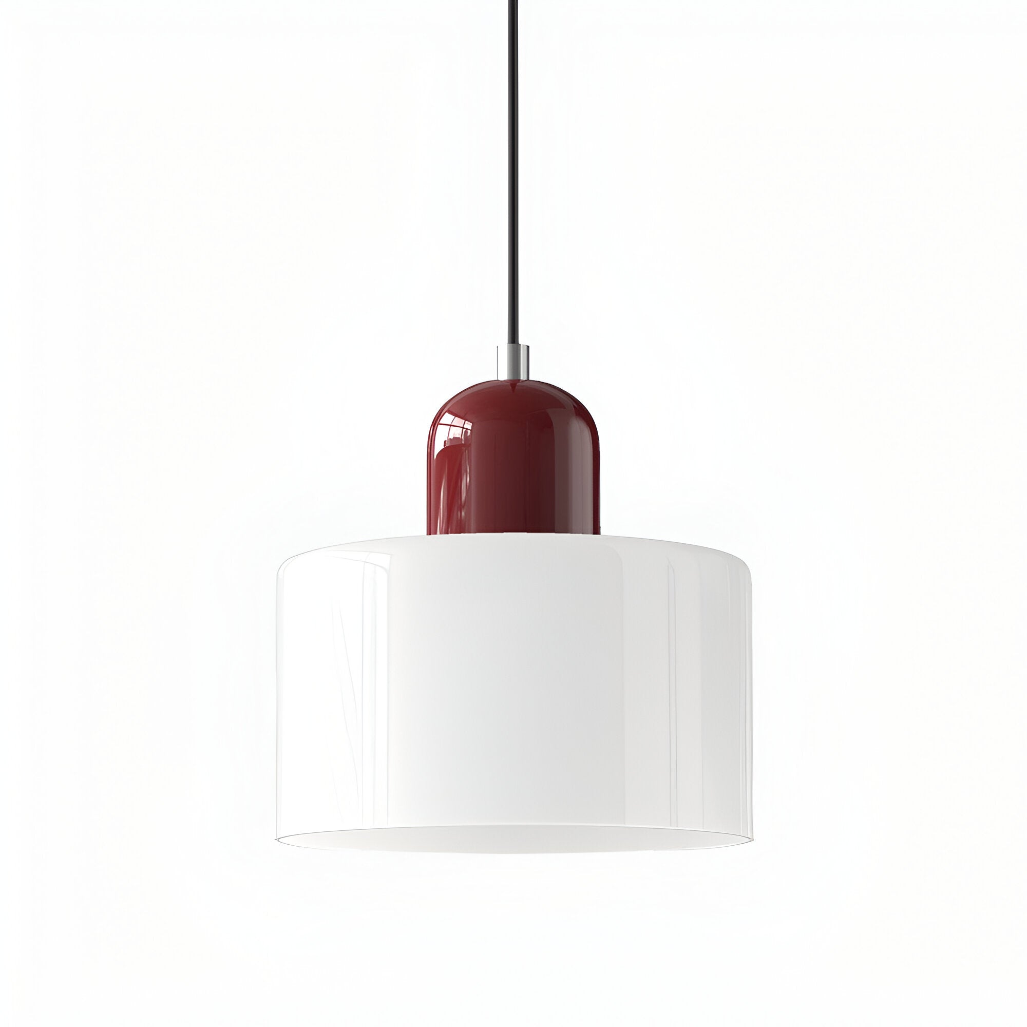Lampa wisząca ze szkła – Elegancka lampa do salonu, idealna nad stół, minimalistyczny design, ciepłe oświetlenie 19