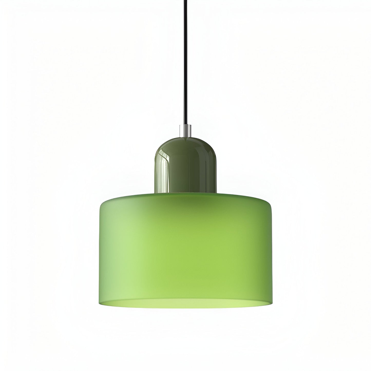Lampa wisząca ze szkła – Elegancka lampa do salonu, idealna nad stół, minimalistyczny design, ciepłe oświetlenie 25