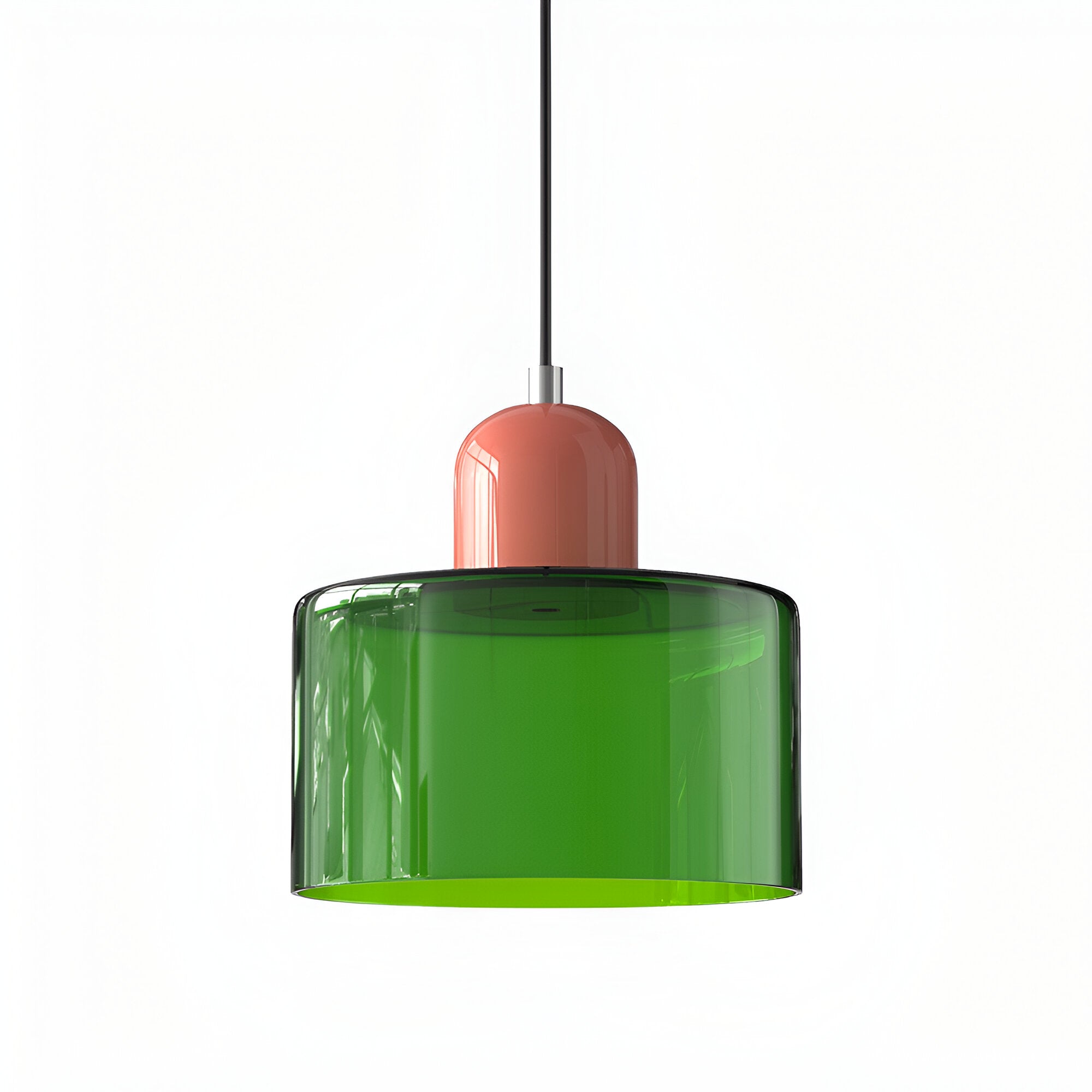 Lampa wisząca ze szkła – Elegancka lampa do salonu, idealna nad stół, minimalistyczny design, ciepłe oświetlenie 32